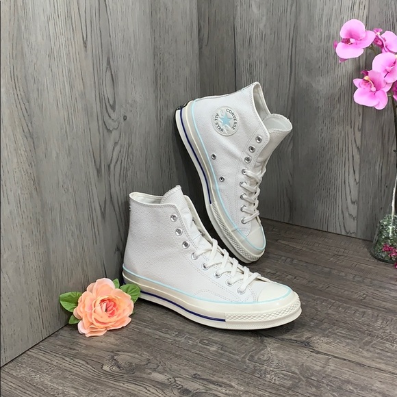 Converse Chuck 70 Hi Egret/egret/teal tint/egret - Picture 3 of 8